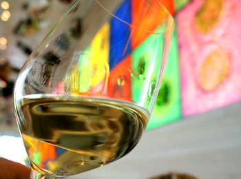 Wineglass at Collections Cafe.JPG